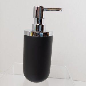 Umbra Julip Black & Chrome Soap Pump Dispenser NIB
